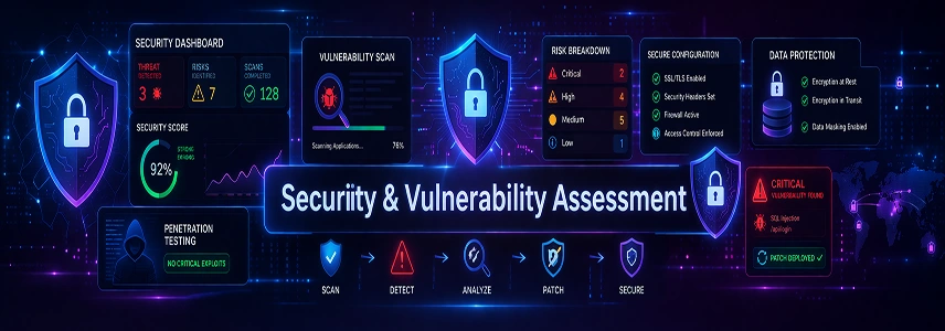 Security and vulnerability assessment services